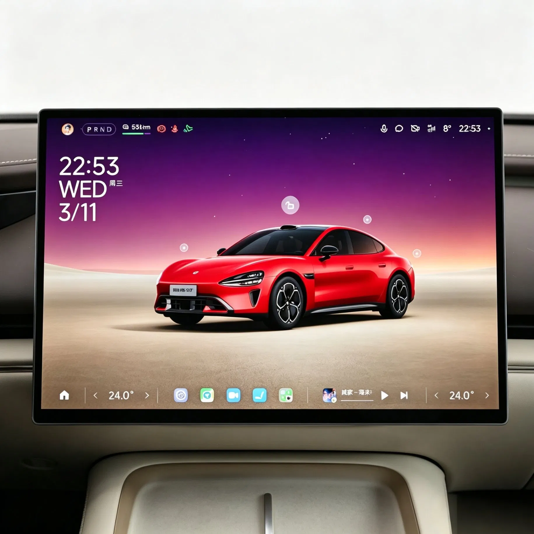 Premium Grade Fast Charging Smart Connected Xiaomi Su7 Car for Urban Commuting