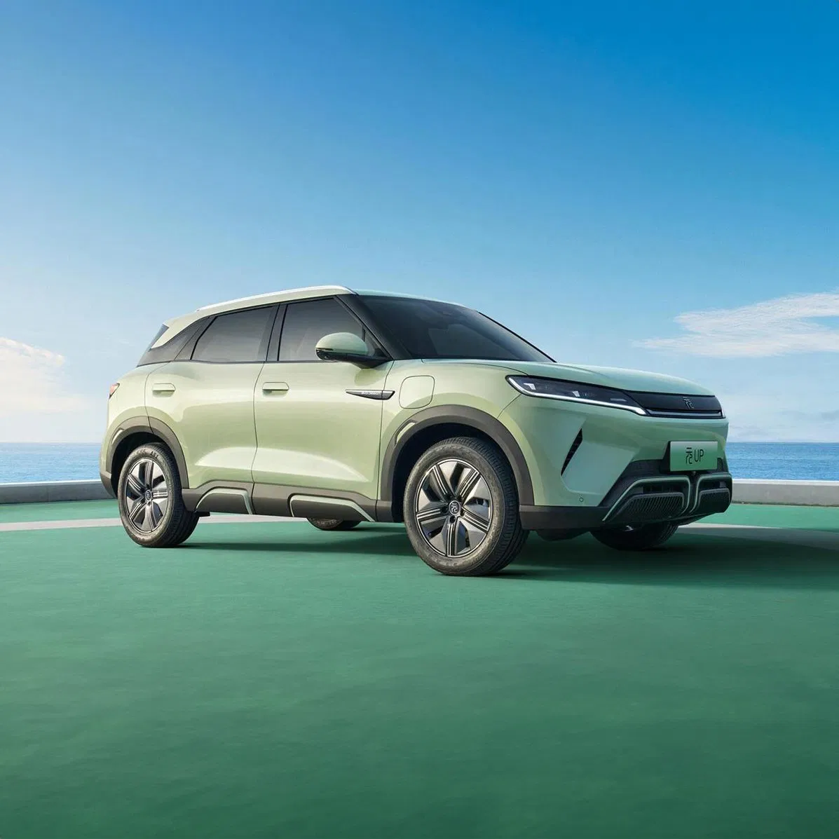 Coche Eléctrico Sino Fabricación en China Byd Yuan usado Vehículo Eléctrico de Lujo 5-Door 5-Seater Vehículo SUV Coche Eléctrico