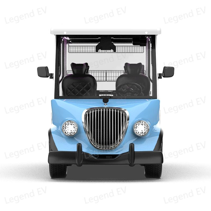 Carrito de golf legal en carretera con motor eléctrico potente 5000-Watt asiento autónomo o conducción manual 4