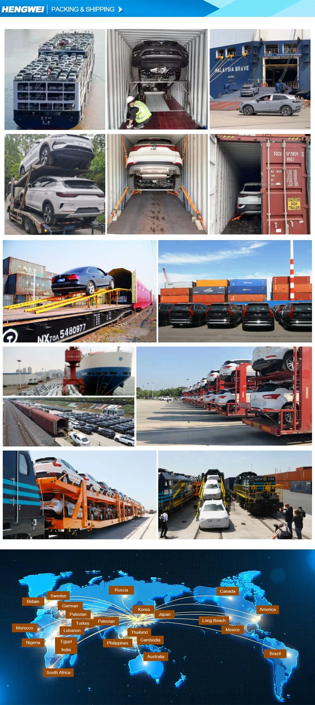 Logística y Envío de coches