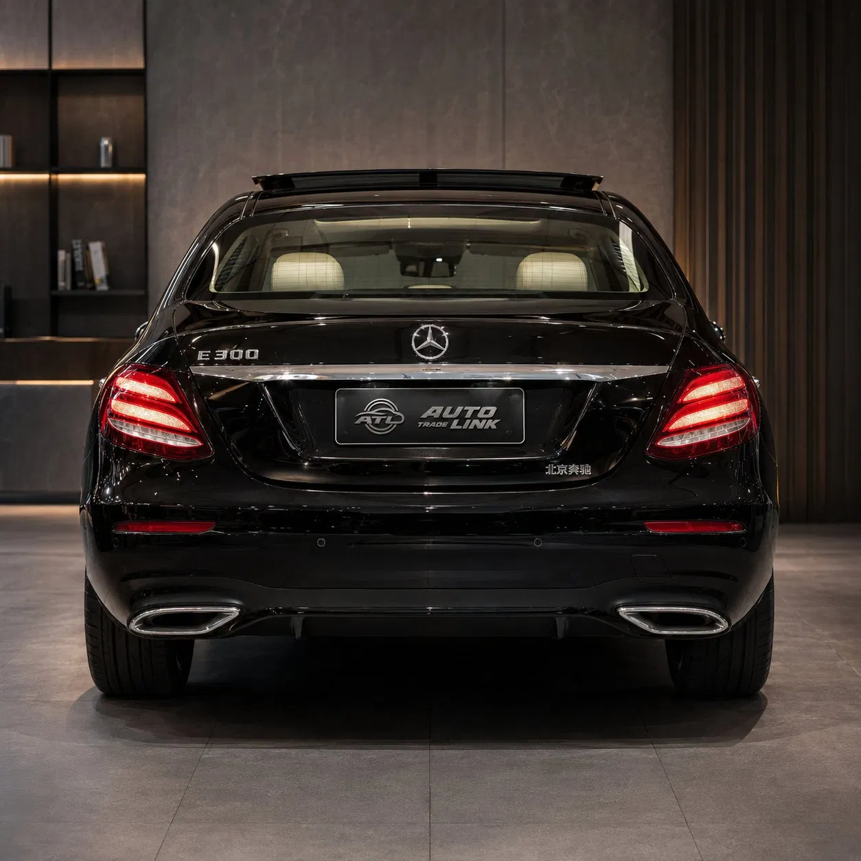 Mercedes Benz E-Class usado 2018 Negro Polar E300 Edición Deportiva Coche de Exportación Sedán