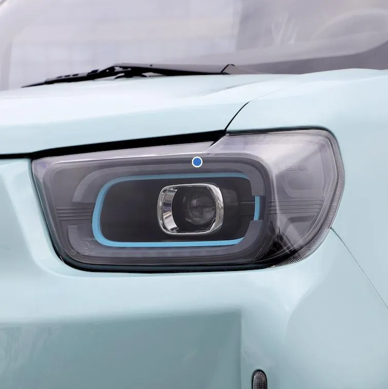 Nuevo Vehículo de Pasajeros de Energía Renovable Modelo Sedán 4 Coche Eléctrico de Alta Velocidad