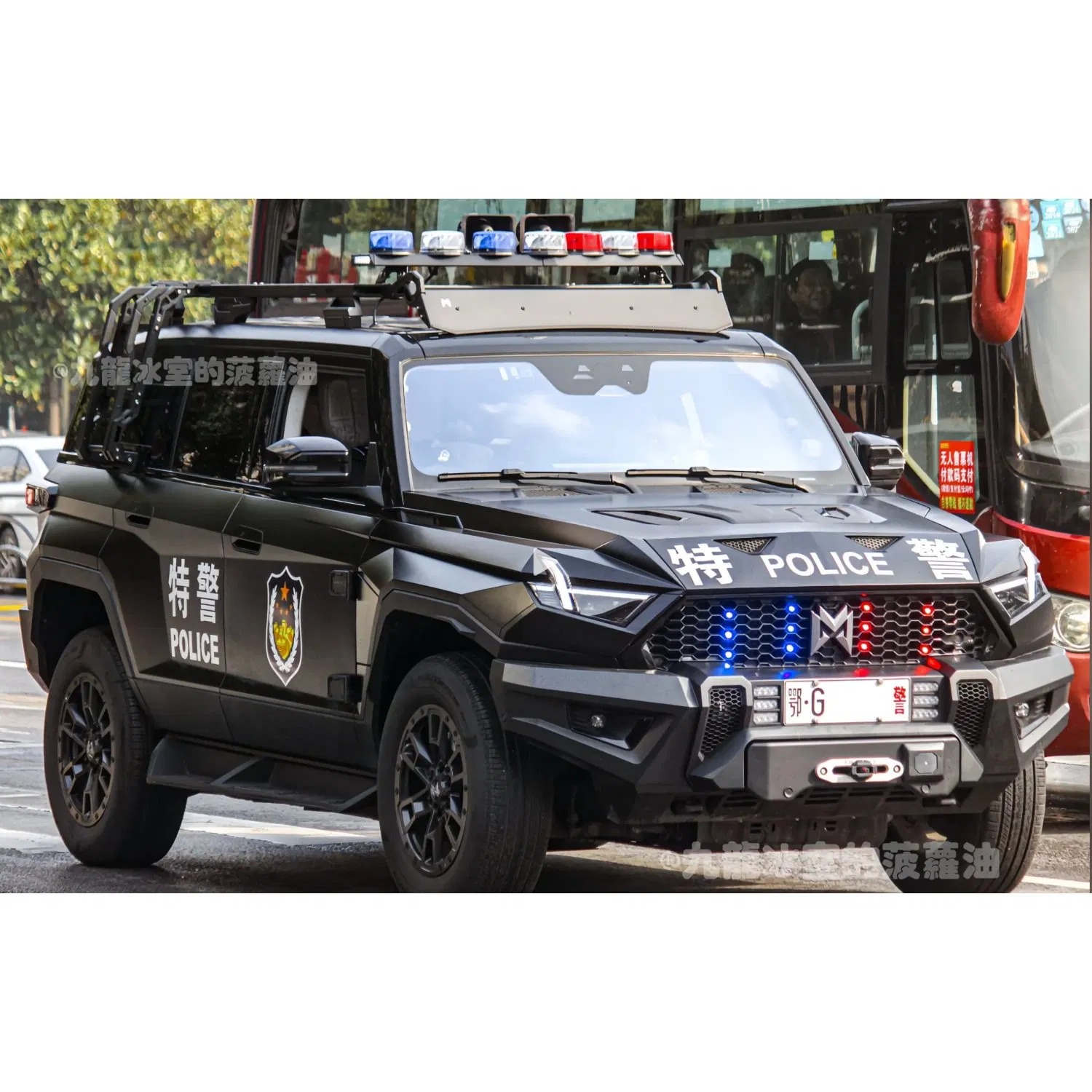 Vehículo Blindado de Alta Movilidad Híbrido Eléctrico M Hero 917