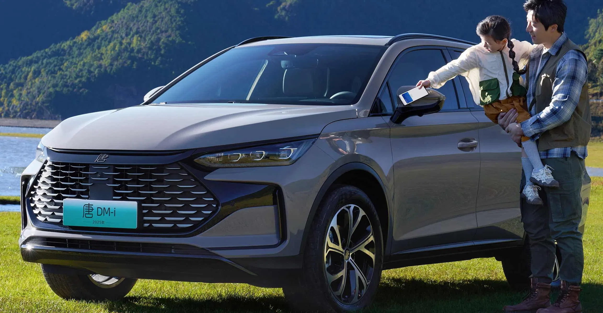 Byd Tang EV 2025 Dm-I Vehículo 7-Seats Gaofor SUV Rhd Edición de Conducción Autónoma Coche Eléctrico