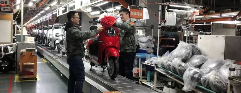 Fábrica de scooters eléctricos