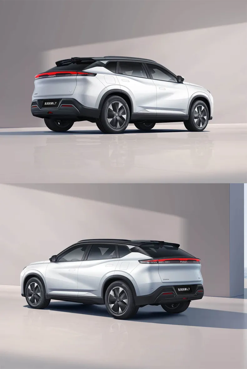 Coche Eléctrico Inteligente 2025 Aeolus L7 - Vista Trasera e Iluminación LED