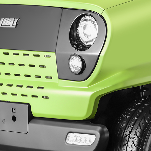 Precio de fábrica Luqi de largo alcance 6000W EEC Coc L7e coche de carga eléctrico mini para dos personas adultos entrega