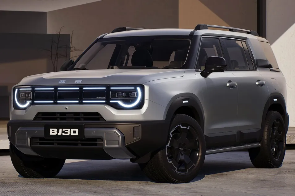 Coche compacto eléctrico inteligente y autónomo Baic Bj30 para compras y viajes
