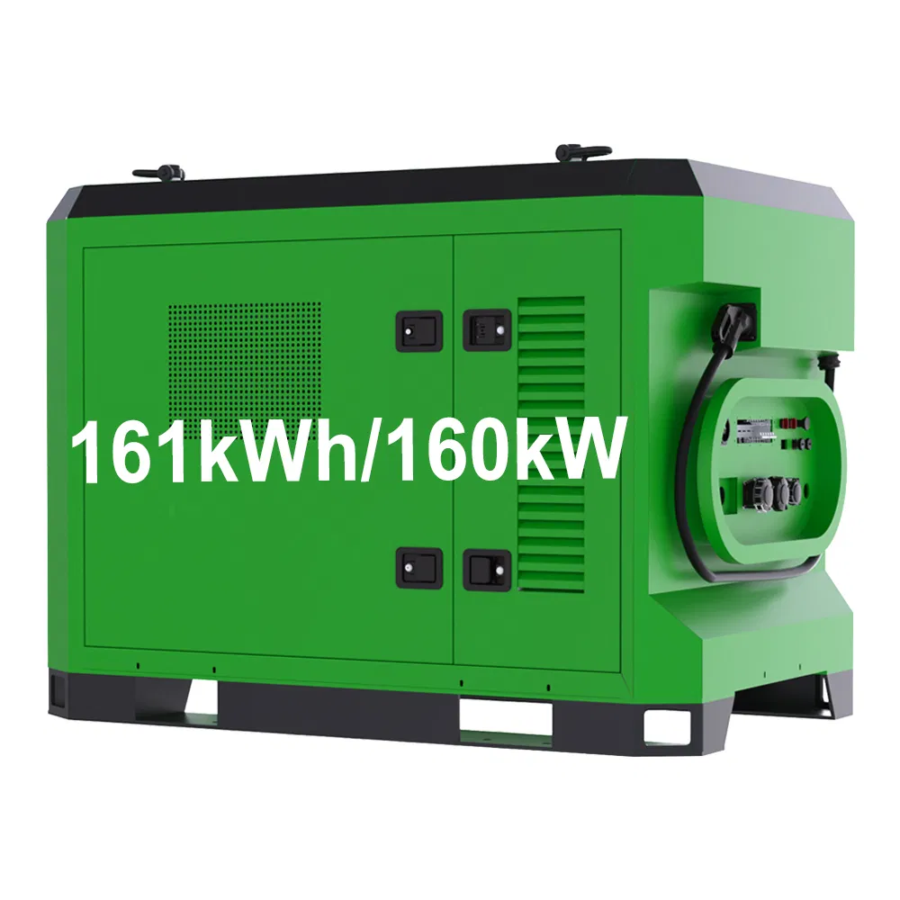 Ruisu 161kwh Vehículo de Carga Rápida Móvil de CC 160kw para Autobuses Eléctricos y Flotas de Transporte