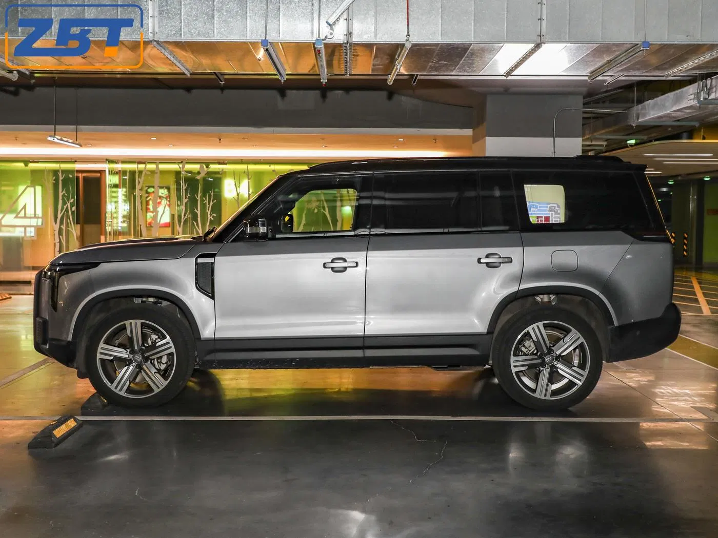 2024 Polestones Rox de Gran Tamaño 01 Última Exclusiva de la Serie de Coches Híbridos 7 Versión de Asiento para Viajes en Familia Conducción SUV Coche Eléctrico