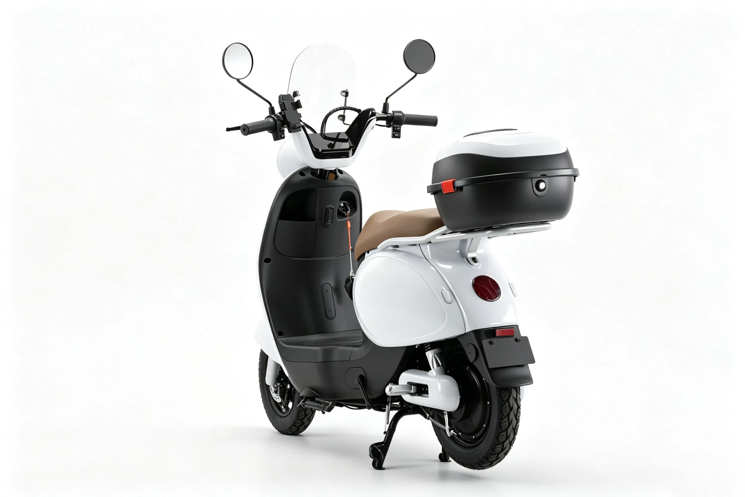 Scooter eléctrico urbano inteligente de cero emisiones, suministro de flota de motocicletas ecológicas