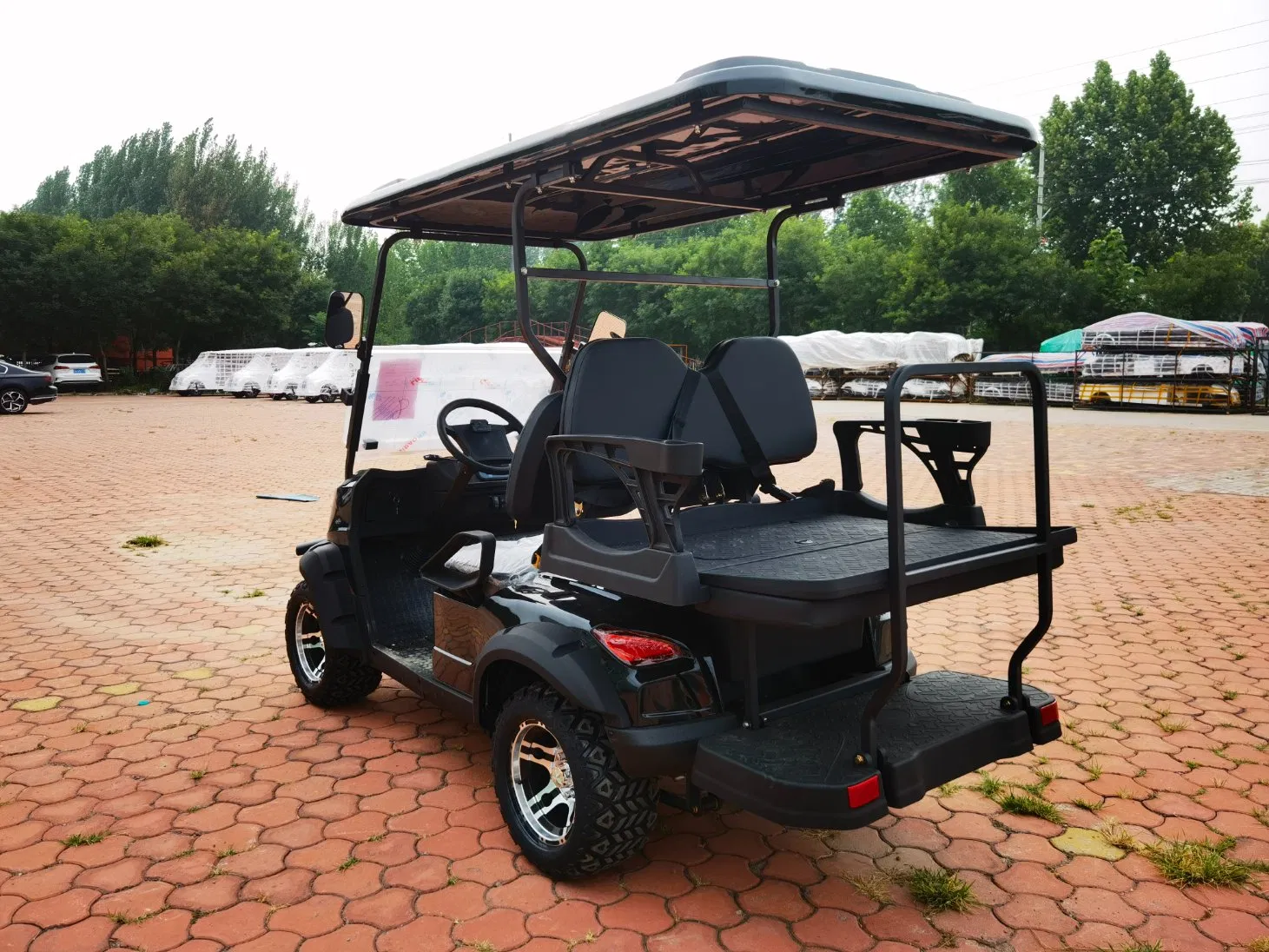 Vehículo Eléctrico de Golf Ligero 2+2 para Movilidad Suave y Silenciosa en Áreas
