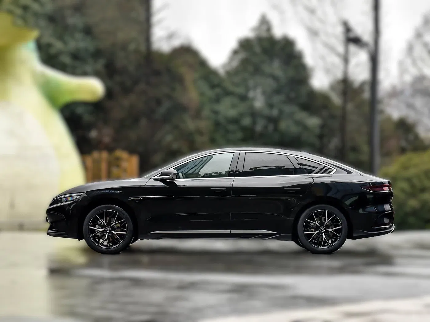 Nuevo Coche Han 2025 EV 701km Lidar Conducción Autónoma para Viaje