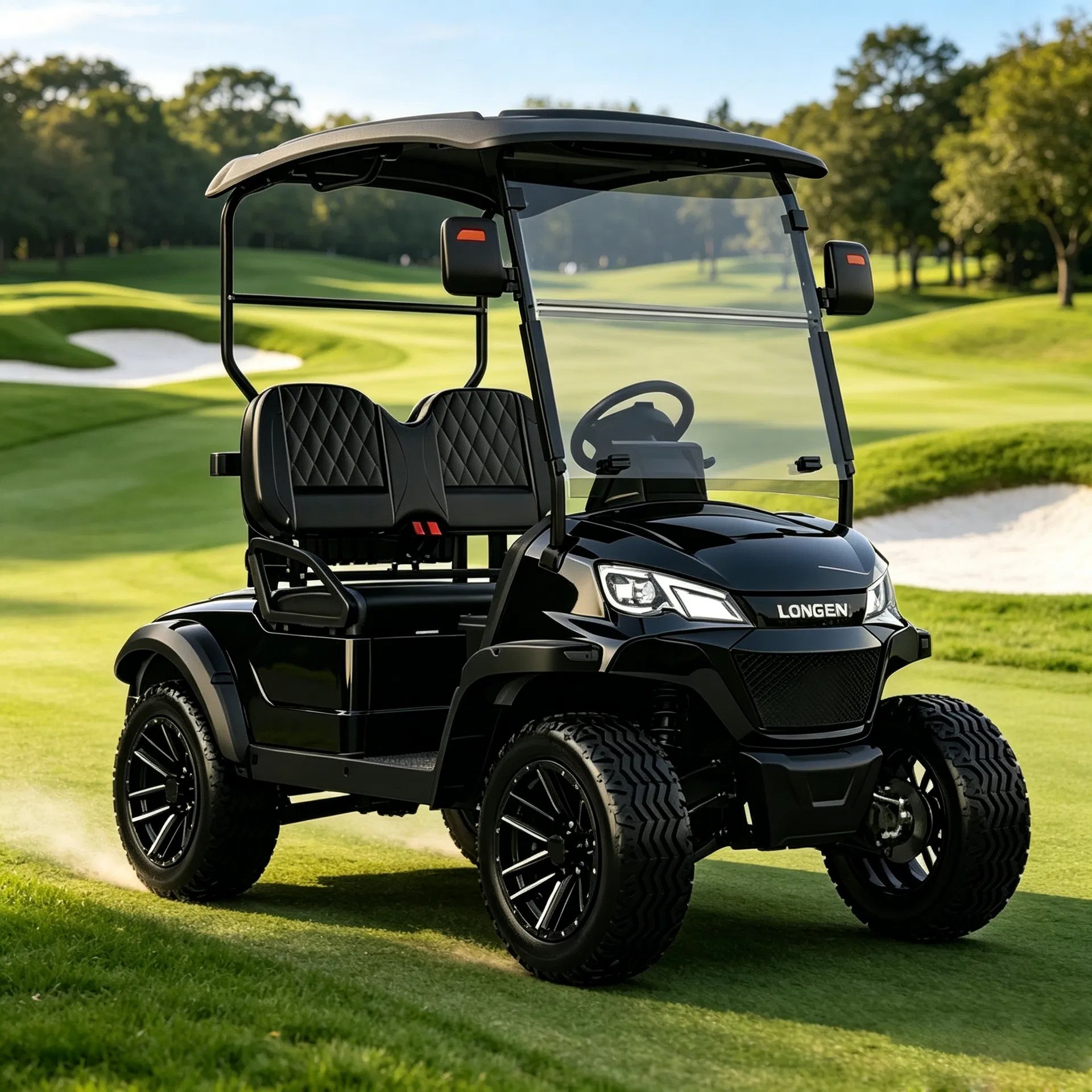 Modelo completo del carrito de golf