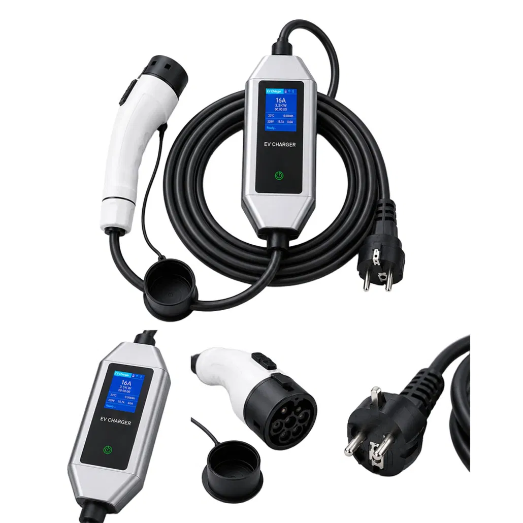 Cargador portátil de corriente ajustable 2 para coches eléctricos de uso diario