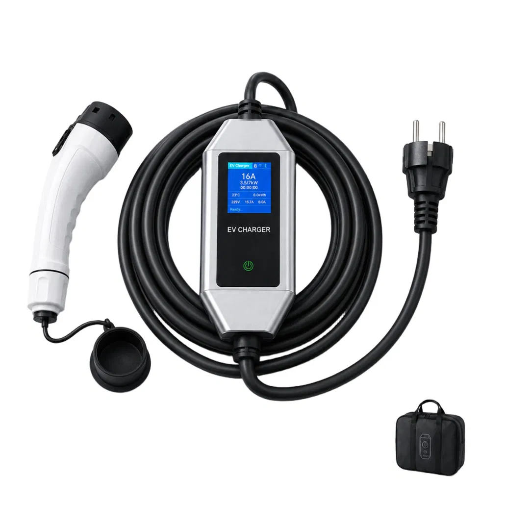 Cargador portátil de corriente ajustable 2 para coches eléctricos de uso diario
