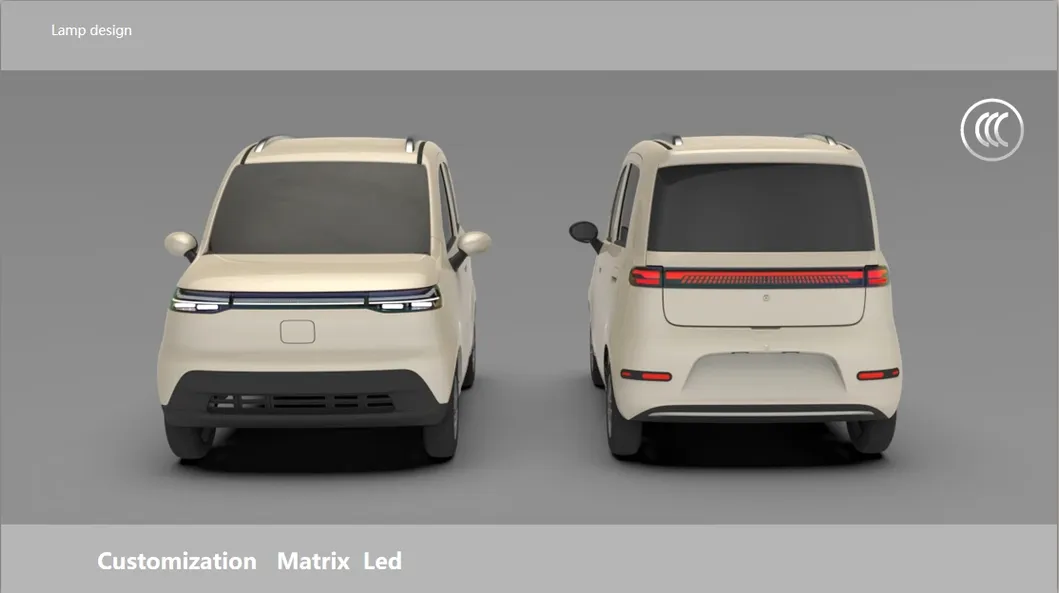 Coche eléctrico mini de alto rendimiento y asequible para la vida urbana