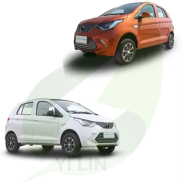 2025 Nuevo Modelo de Coche Eléctrico Solar a Mini EV Solar 4 Puertas 5 Asiento para Taxi Compartido en Línea de Solicitud de Coche