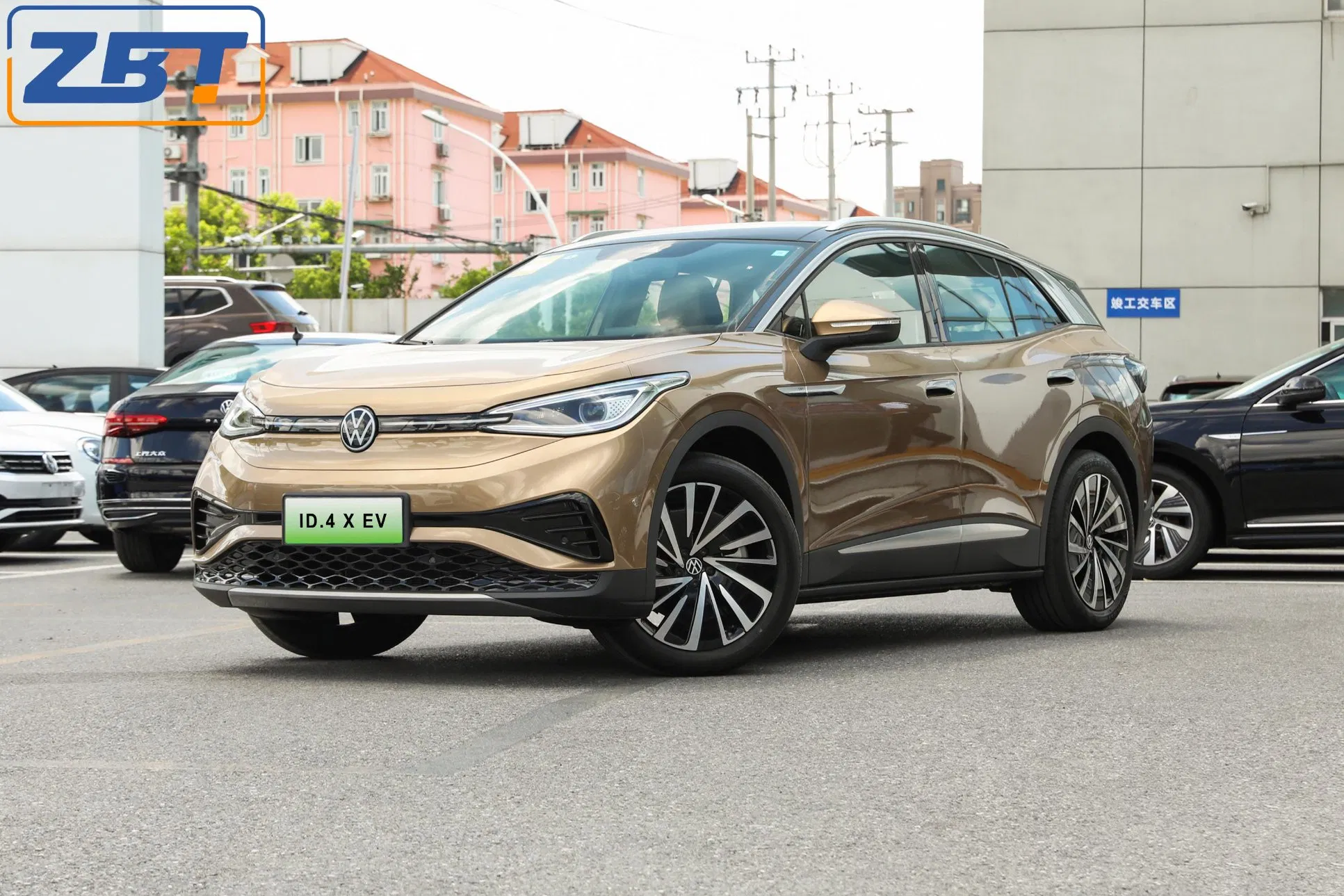 Nedc 402km 520km 555km Largo Alcance ID4 X Coche Eléctrico 150kw 2WD SUV Vehículo de Nueva Energía con L2 Conducción Autónoma
