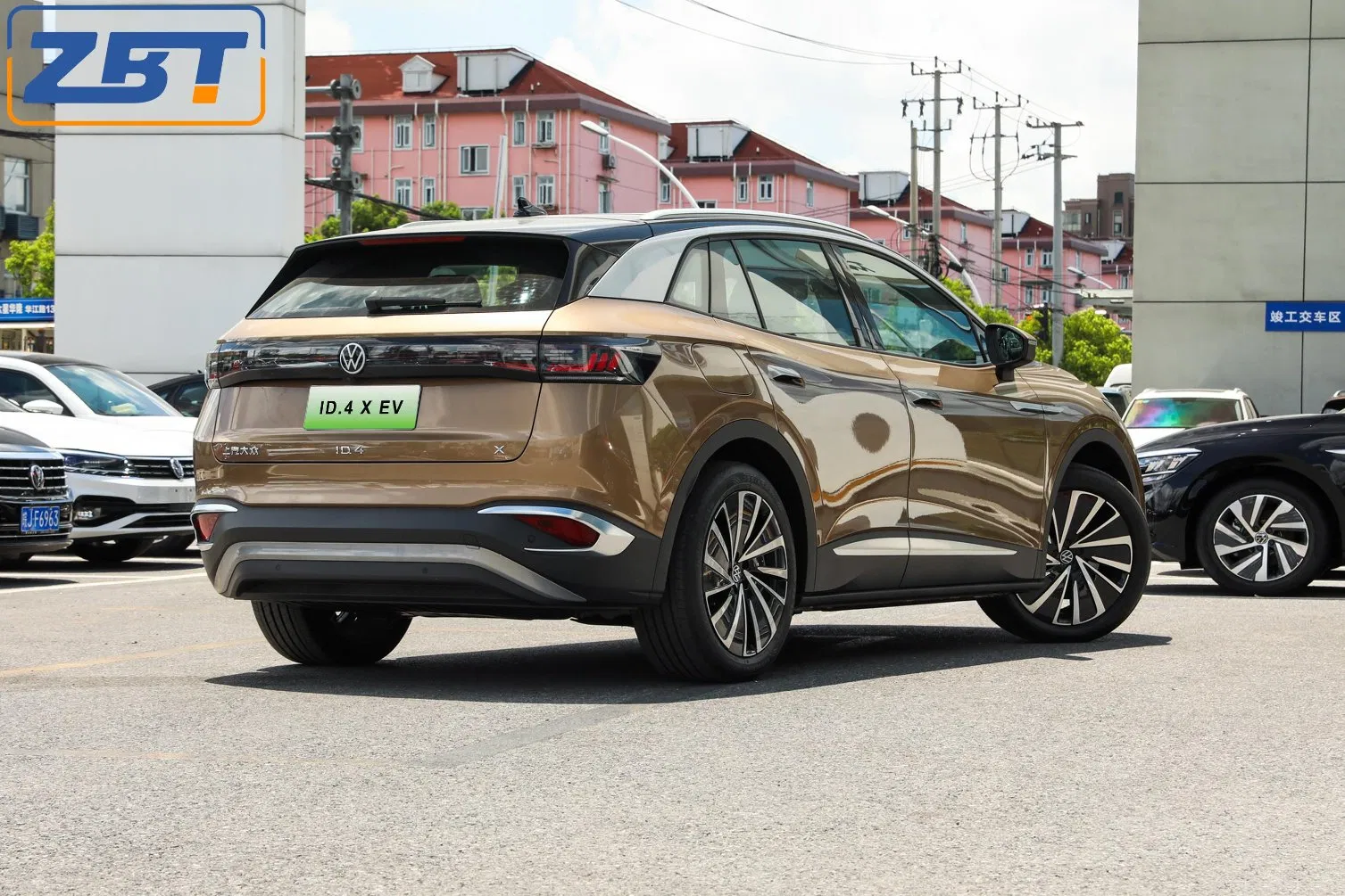 Nedc 402km 520km 555km Largo Alcance ID4 X Coche Eléctrico 150kw 2WD SUV Vehículo de Nueva Energía con L2 Conducción Autónoma