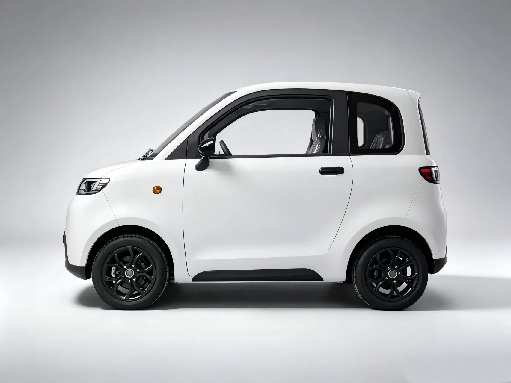 Estructura del chasis y ruedas del scooter eléctrico