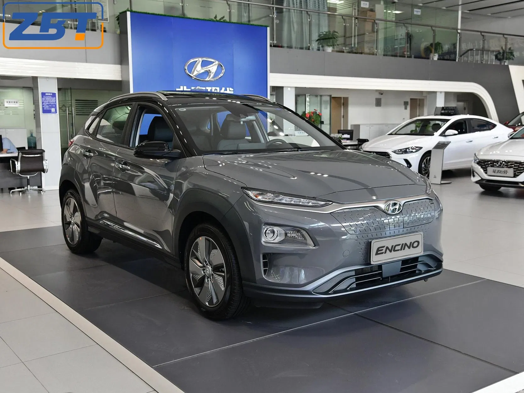 Coche Eléctrico SUV de Nueva Marca 150kw Potencia de Motor Salida 2600mm Distancia entre Ejes Automóvil Encino EV Coche Inteligente Kona EV en Venta