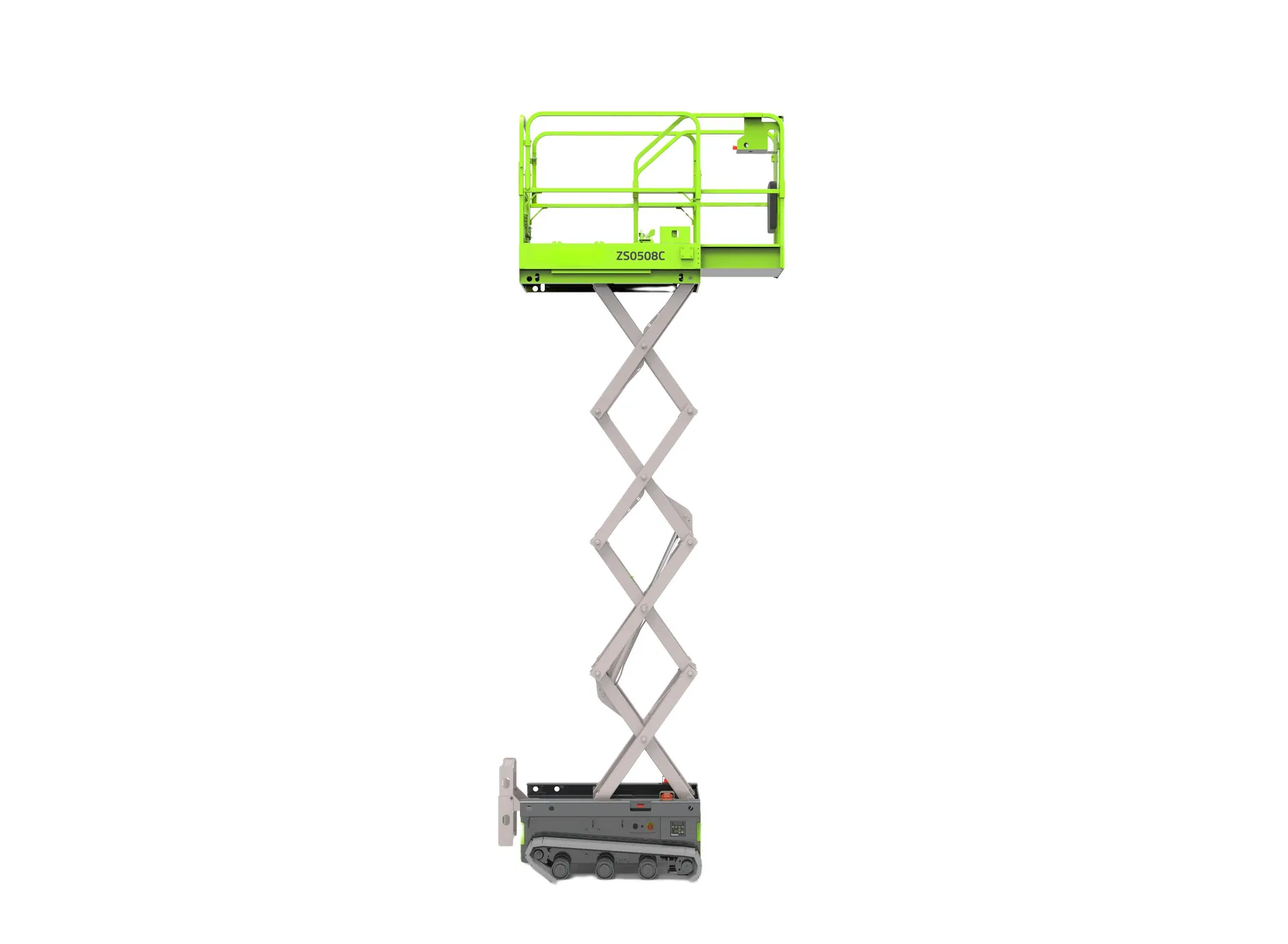 Plataforma de Crawler Compacta Elevadora de Tijera Eléctrica a Batería 6.5m