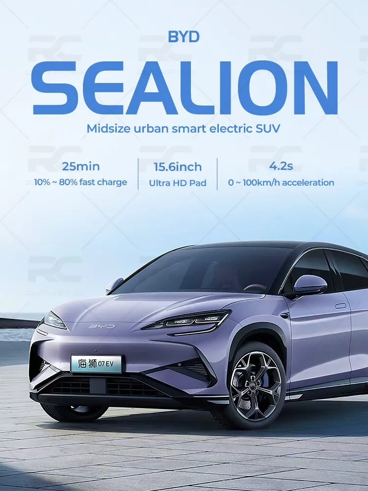 2024 Byd Sealion EV SUV 0km usado 610km rango AWD 5g vehículo nuevo inteligente conectado