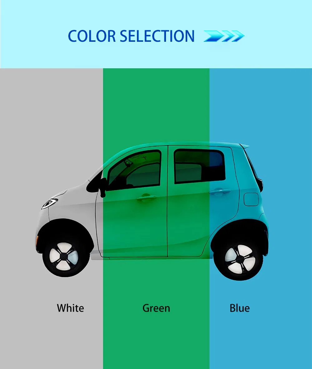 Detalle coche eléctrico mini EV barato