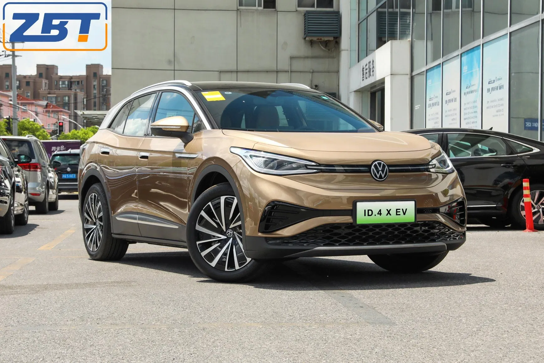 Nedc 402km 520km 555km Largo Alcance ID4 X Coche Eléctrico 150kw 2WD SUV Vehículo de Nueva Energía con L2 Conducción Autónoma