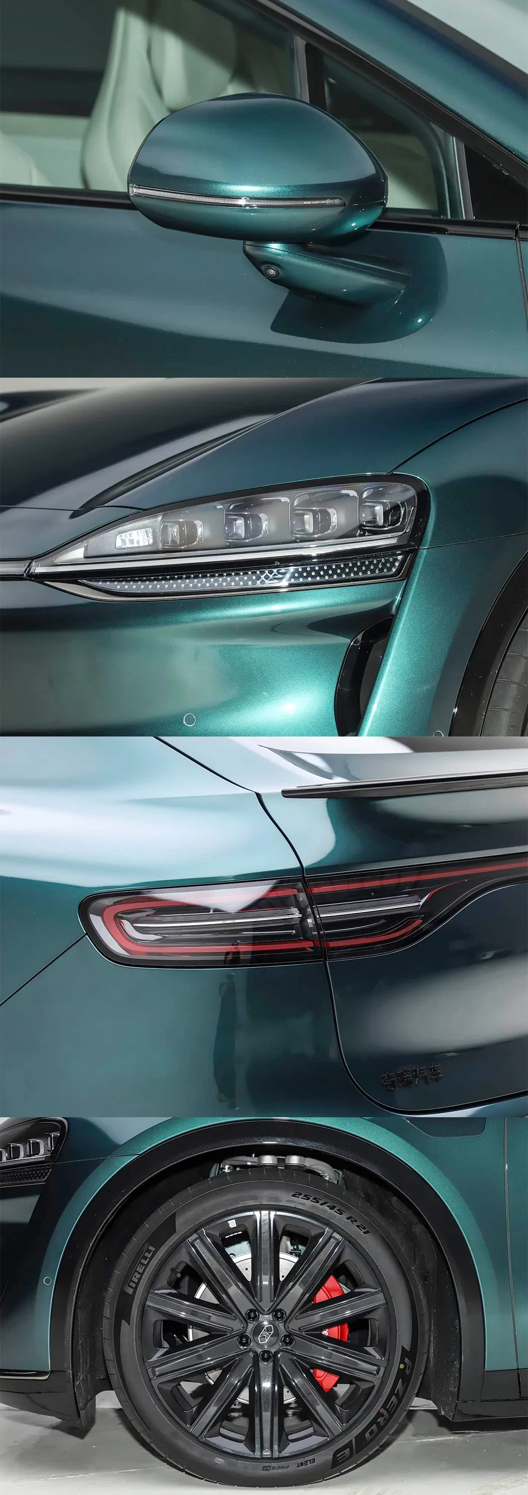 SUVs Medianos Luxeed R7 Deportivo Familiar Lujo Híbrido Eléctrico Vehículo de Ciudad