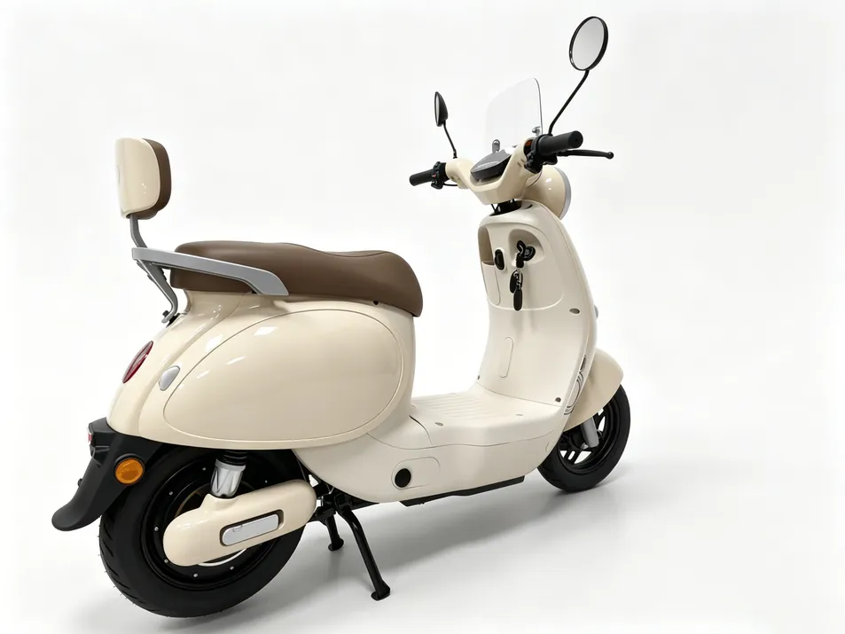 Scooter eléctrico urbano inteligente de cero emisiones, suministro de flota de motocicletas ecológicas