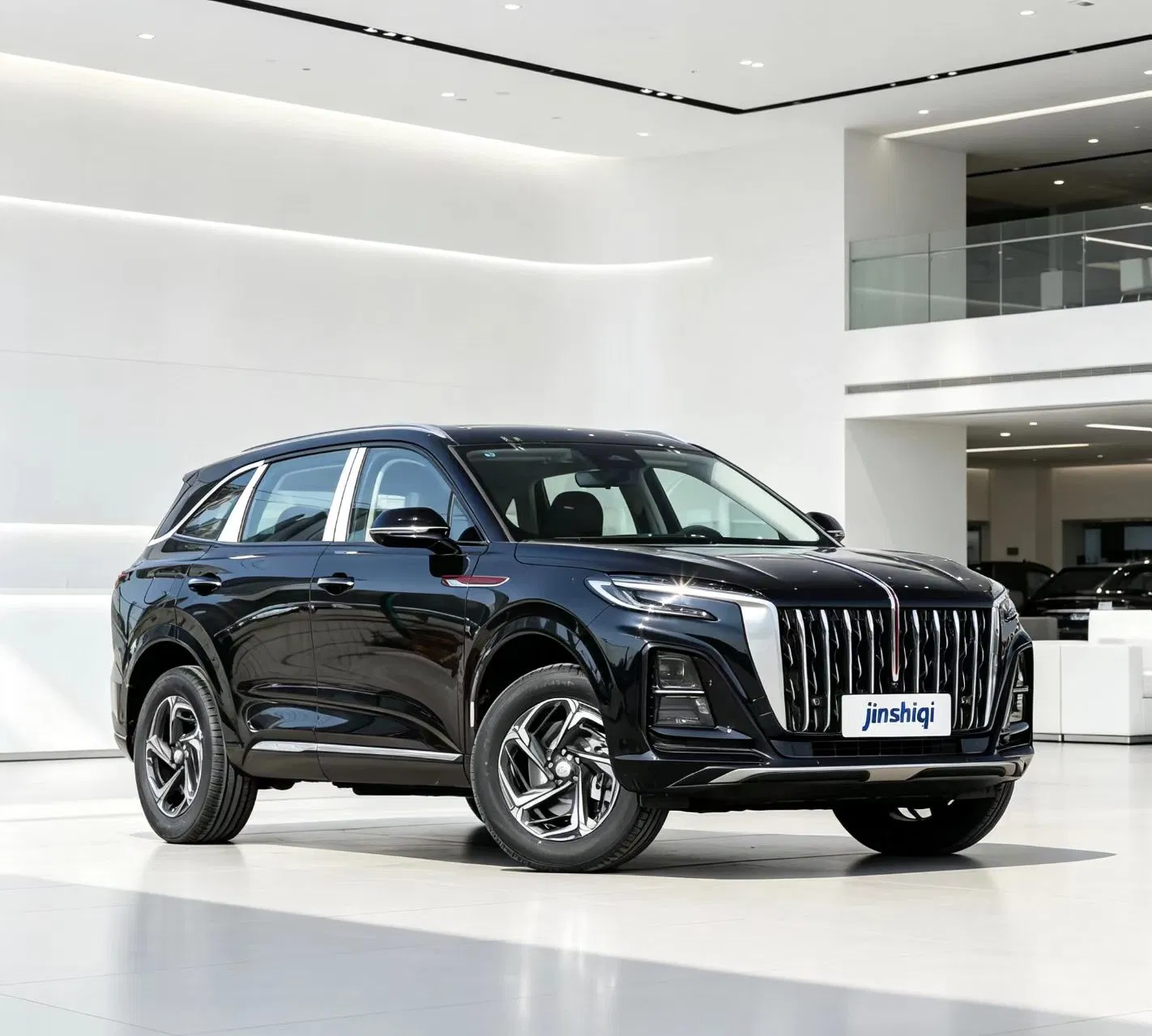 Nuevo Contenedor Electromagnético Hong Qi Coche Eléctrico de Baja Velocidad
