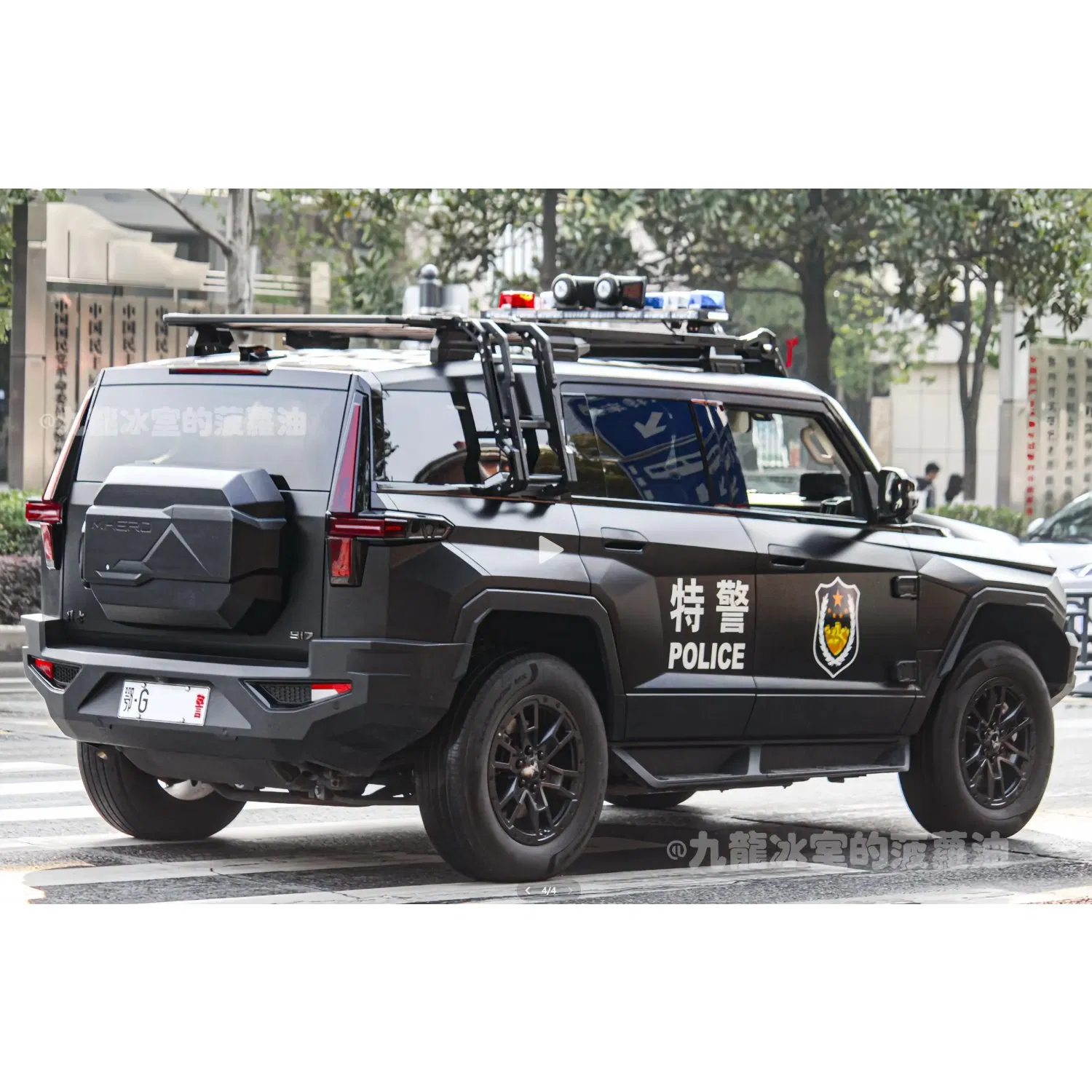 Vehículo Blindado de Alta Movilidad Híbrido Eléctrico M Hero 917