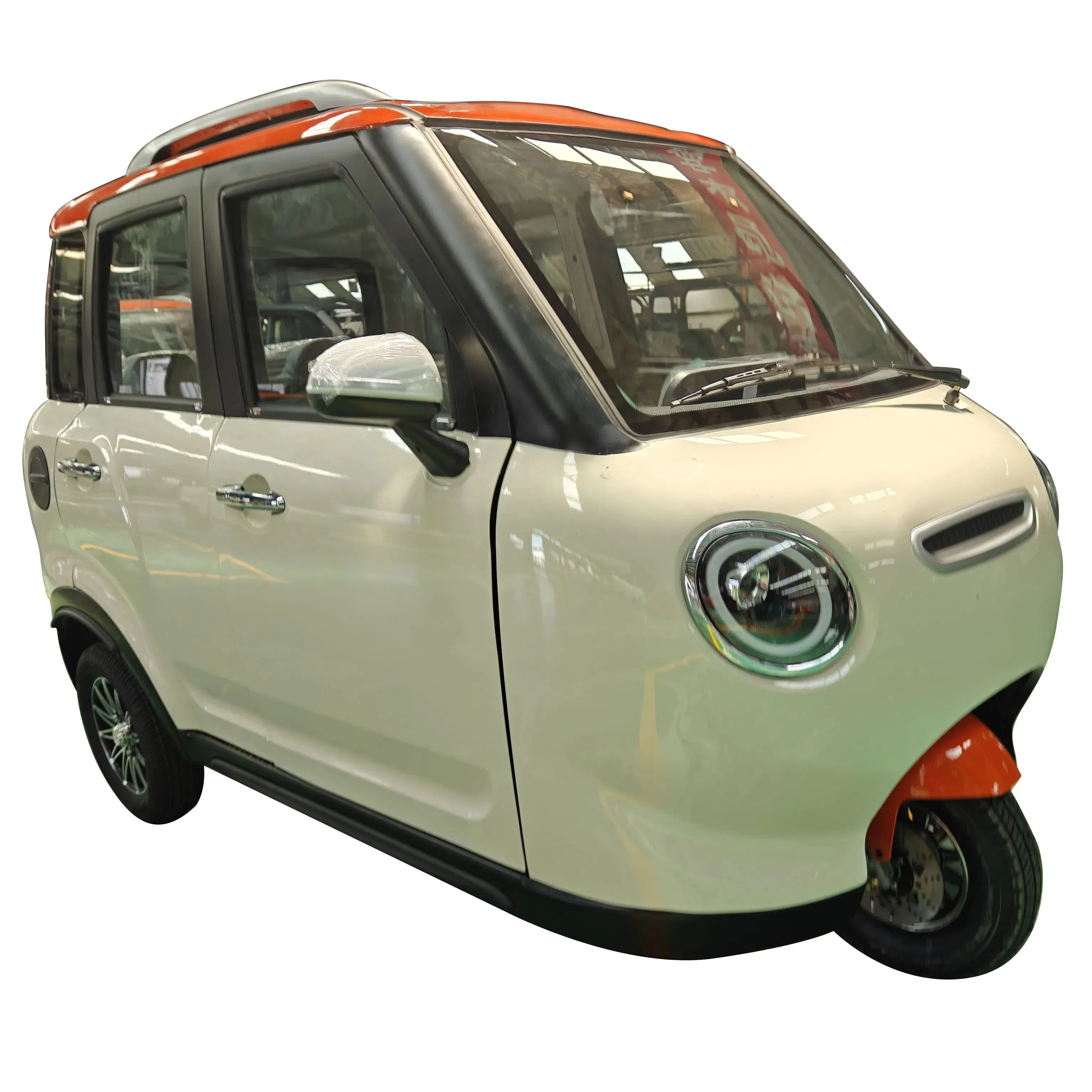 60V/2000W Coche Eléctrico/MVehículo Eléctrico de Tres Ruedas/Taxi de Pasajeros de Tres Ruedas