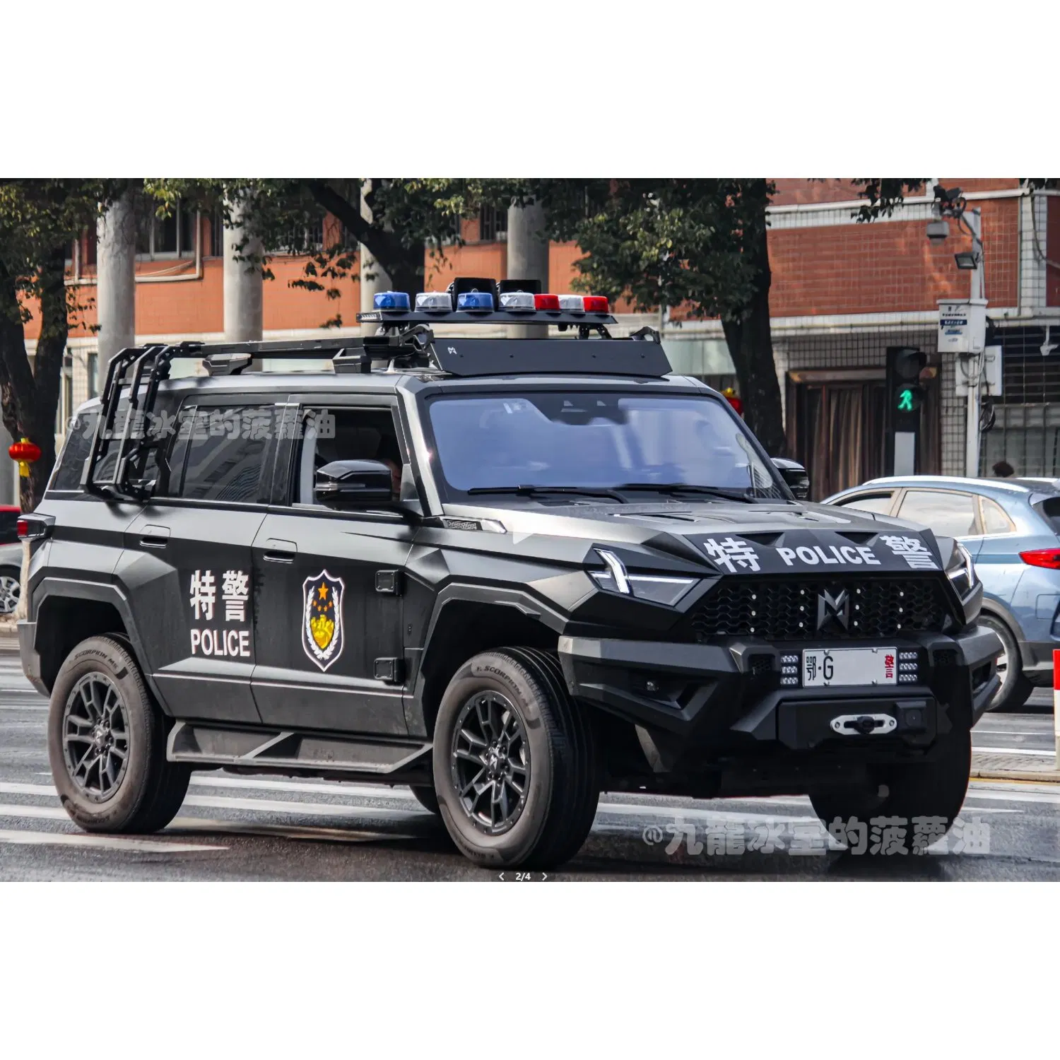 Vehículo Blindado de Alta Movilidad Híbrido Eléctrico M Hero 917