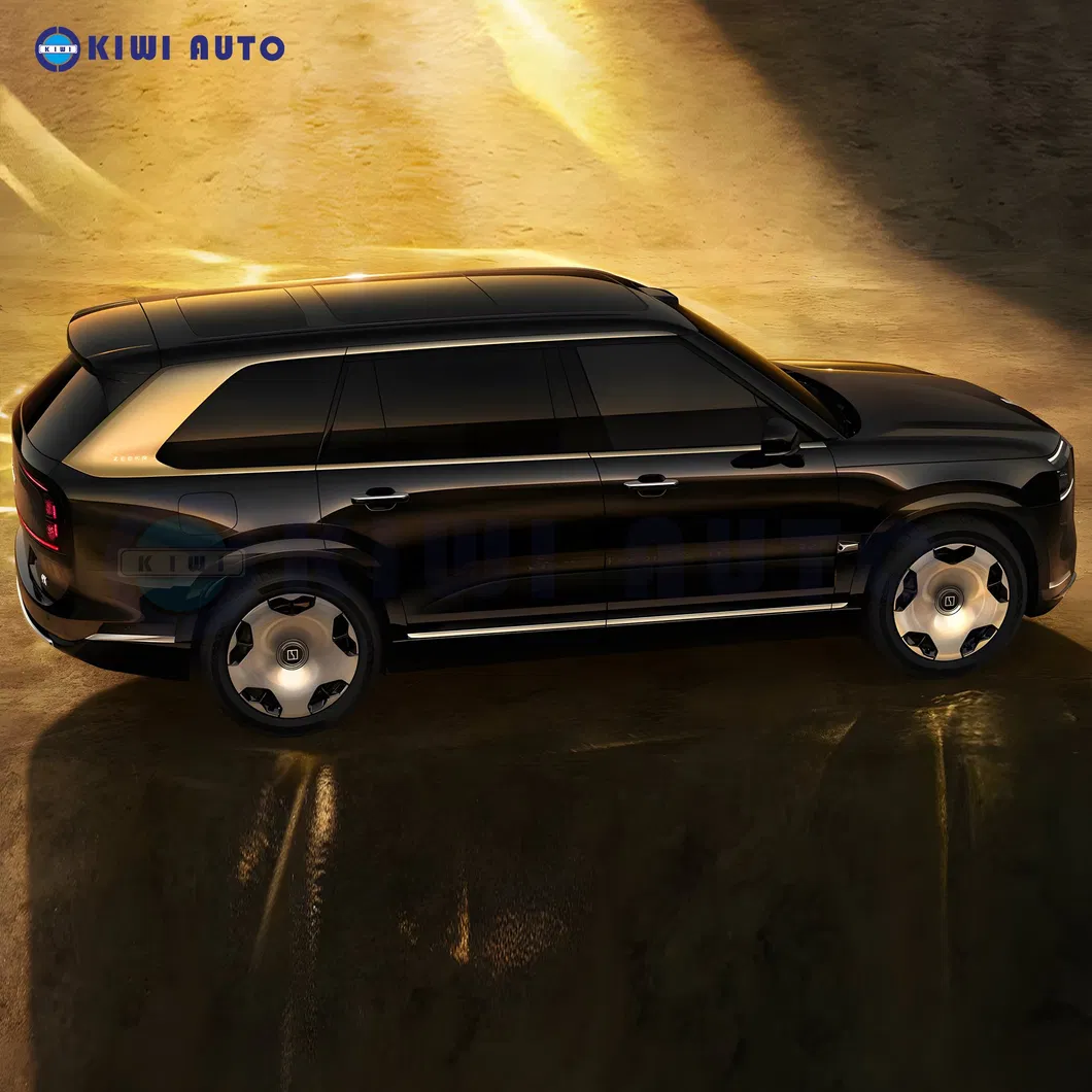 SUV eléctrico de lujo detalles interiores