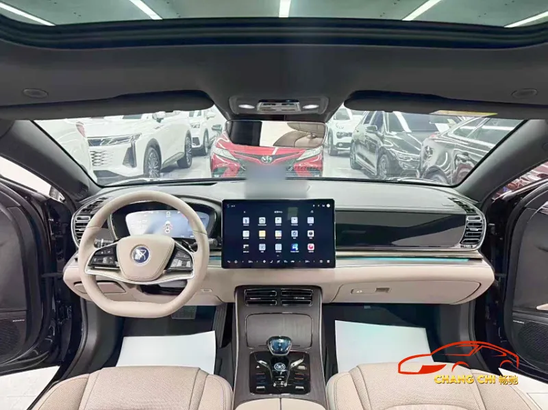 China Eléctrico Nuevo Auto Coche EV Byd Han Conducción Inteligente Automóvil Vehículos Eléctricos Coche de Nueva Energía Sedán de Alta Velocidad Coche Eléctrico Usado