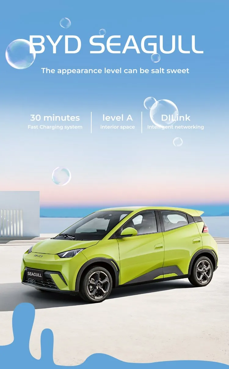 Fabricante Eléctrico Byd Seagull EV 5 Puertas 4 Asientos Hatchback Byd Seagull Coche