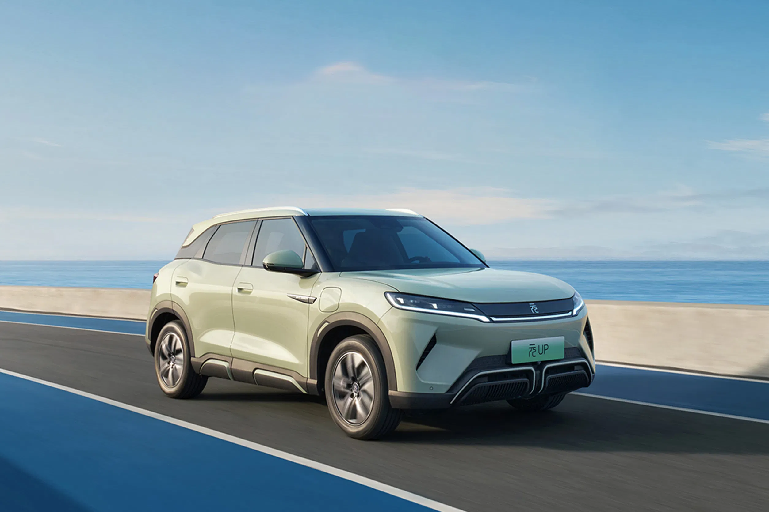 Chino 2025 Byd Atto 3 Automóvil Eléctrico Híbrido de Gasolina Pequeño Vehículo de Nueva Energía Byd Yuan up Mini EV SUV Eléctrico Auto Coche Nuevo