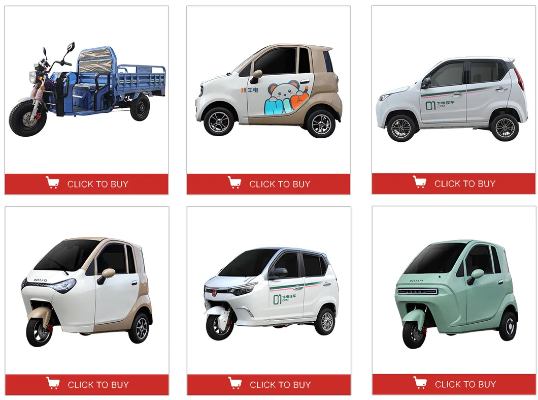 Vehículo eléctrico mini compacto de baja velocidad chino EEC para movilidad urbana
