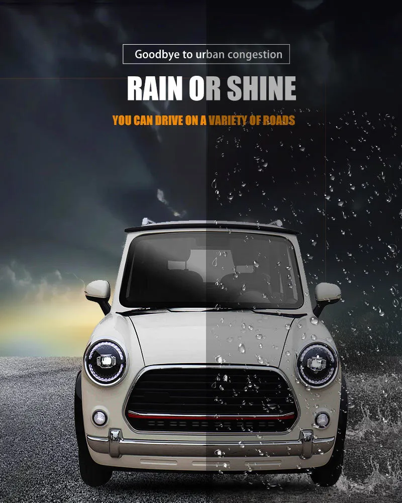 Interiores de Mini Coche Eléctrico