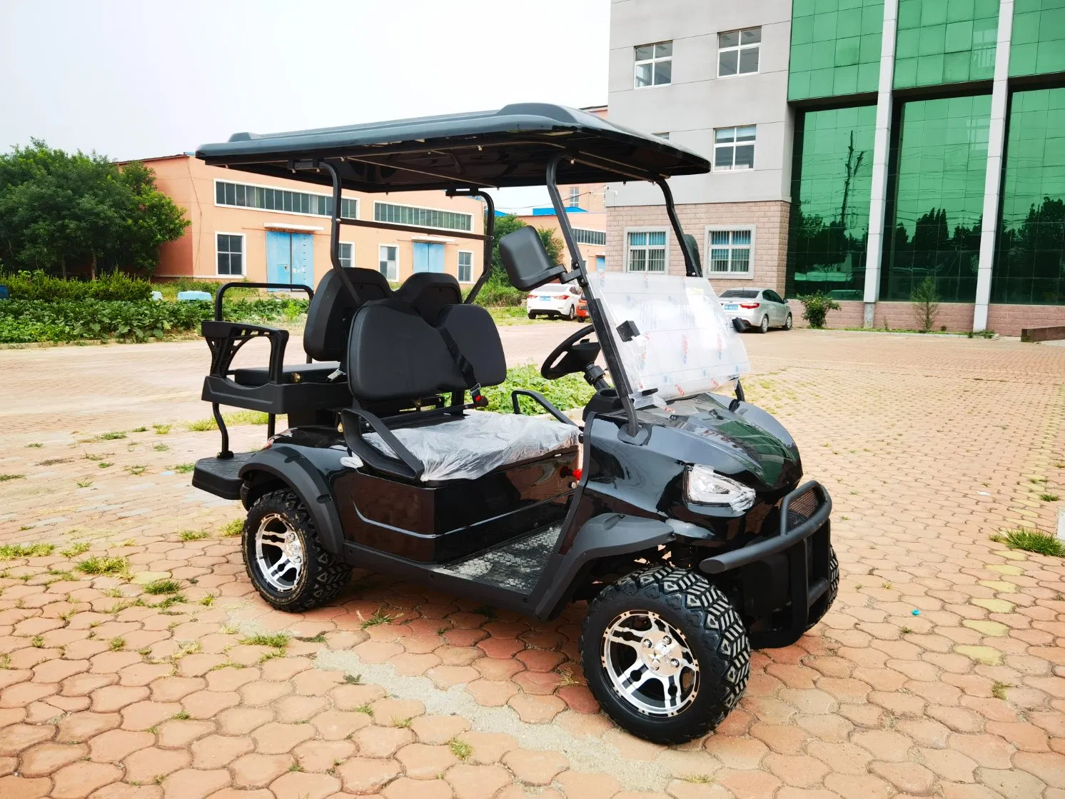 Vehículo Eléctrico de Golf Ligero 2+2 para Movilidad Suave y Silenciosa en Áreas
