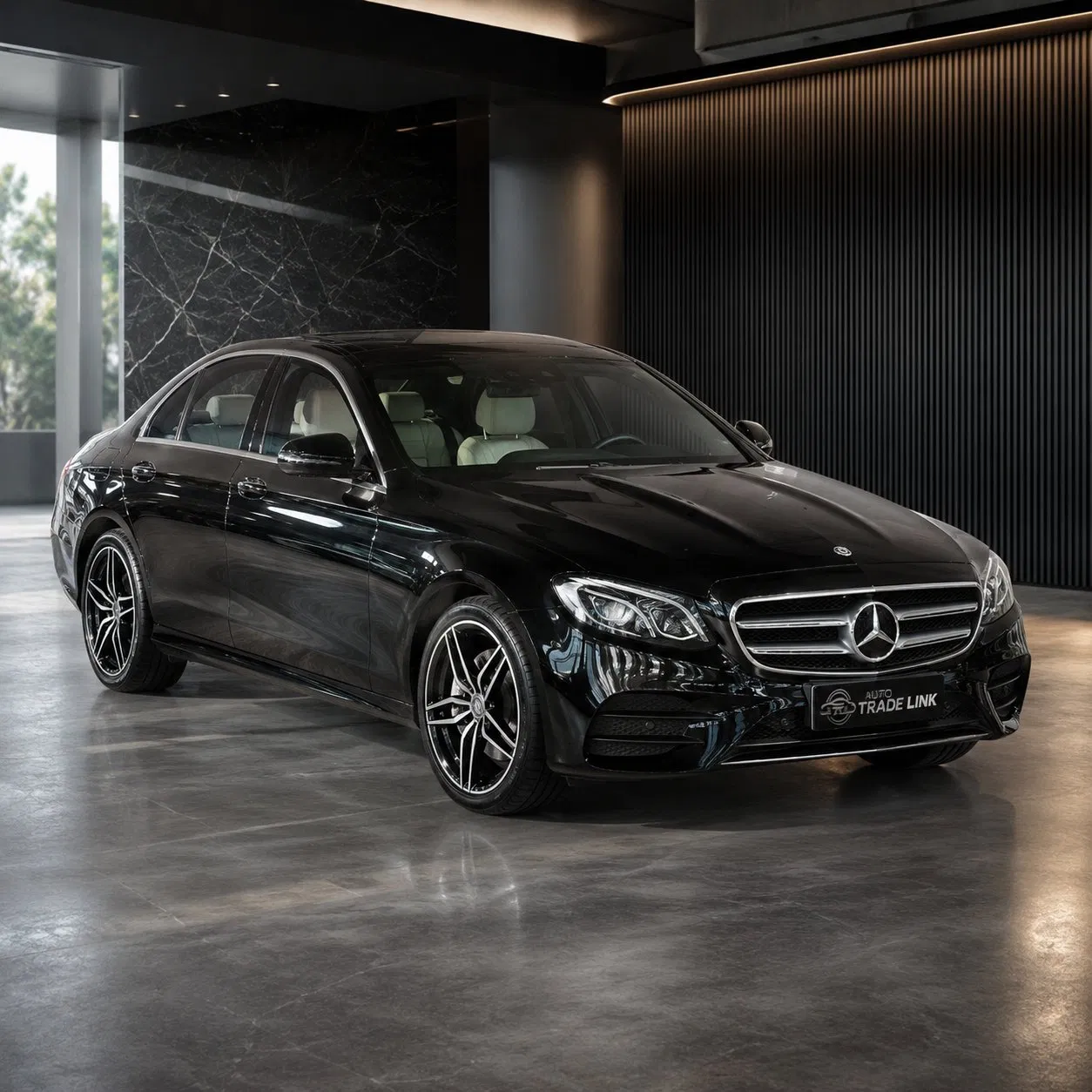 Mercedes Benz E-Class usado 2018 Negro Polar E300 Edición Deportiva Coche de Exportación Sedán