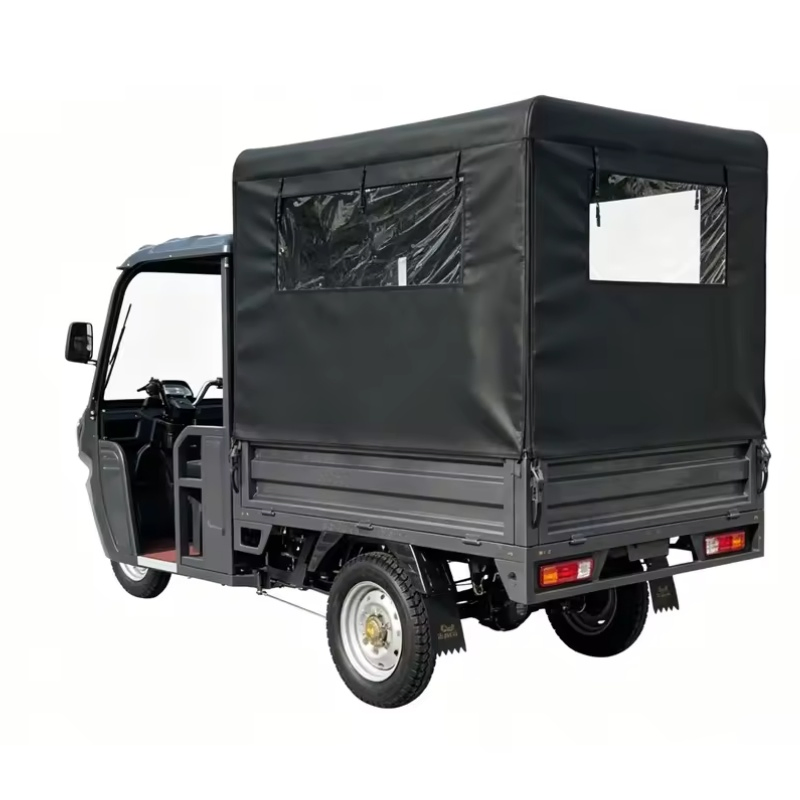 Triciclos eléctricos personalizables de alta calidad vehículo de carga pesada 1800W/2000W triciclo de transporte de carga y pasajeros para uso comercial