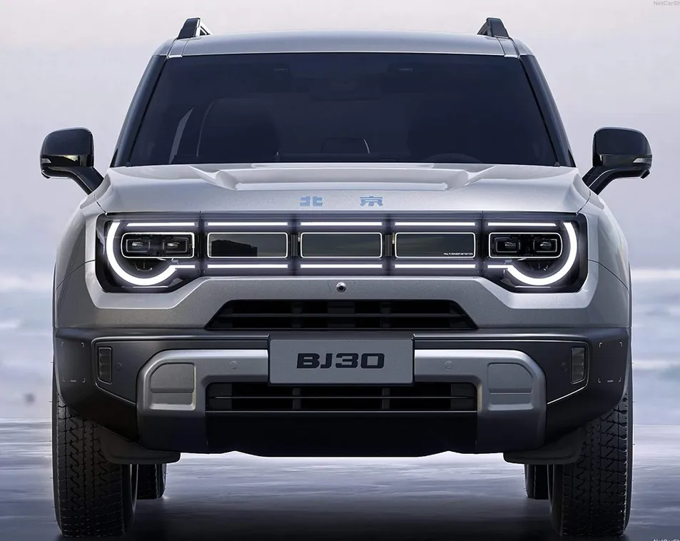 Coche compacto eléctrico inteligente y autónomo Baic Bj30 para compras y viajes