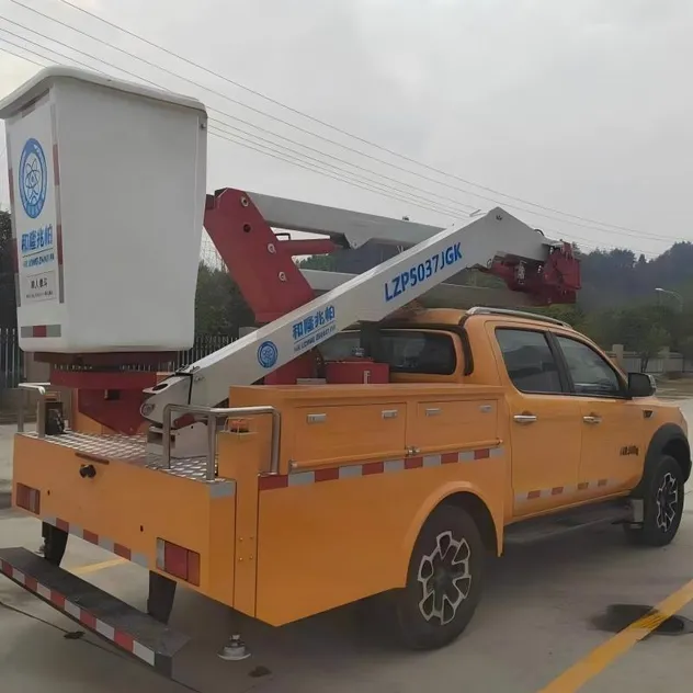 Canasta de plataforma de trabajo aérea aislada Cladder Lift para trabajar en altura en venta