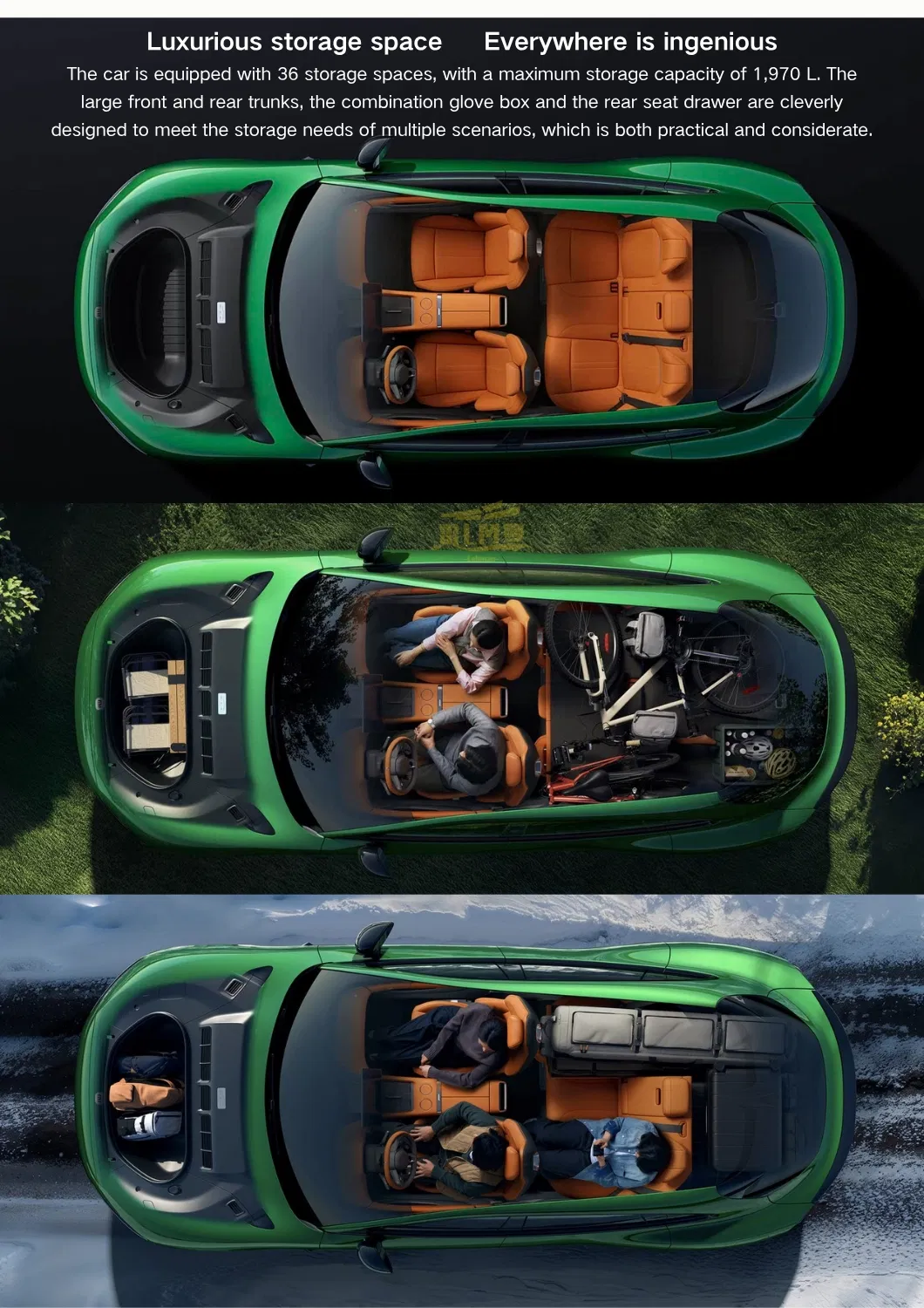 Rendimiento Potente Conectividad Xiao Mi Yu7 Auto Eléctrico para Conducción Urbana
