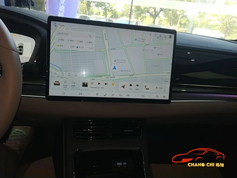Detalle Interior Byd Han EV