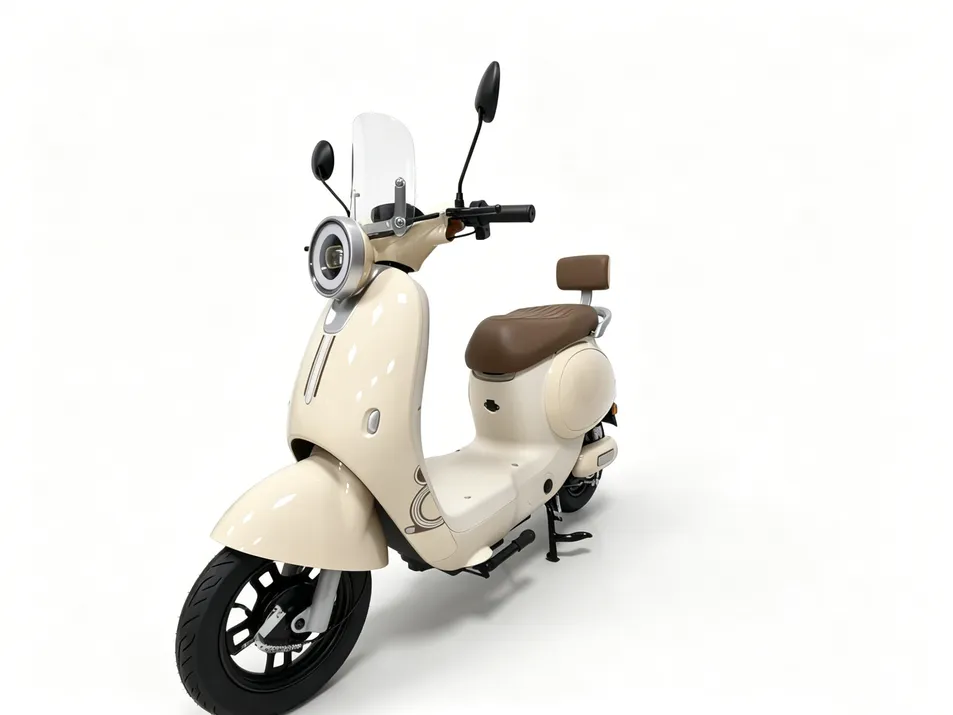 Scooter eléctrico urbano inteligente de cero emisiones, suministro de flota de motocicletas ecológicas